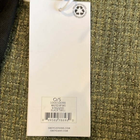 Obey Black Waist Bag - Picture 2 of 6